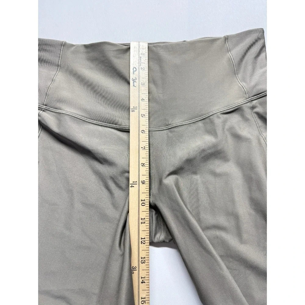 All‎ In Motion Leggings Womens Large Brown Nylon High Rise Athletic Yoga casual